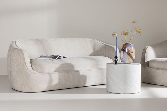Hovedbilde Venture Home Elio 3-seters sofa – lys grå