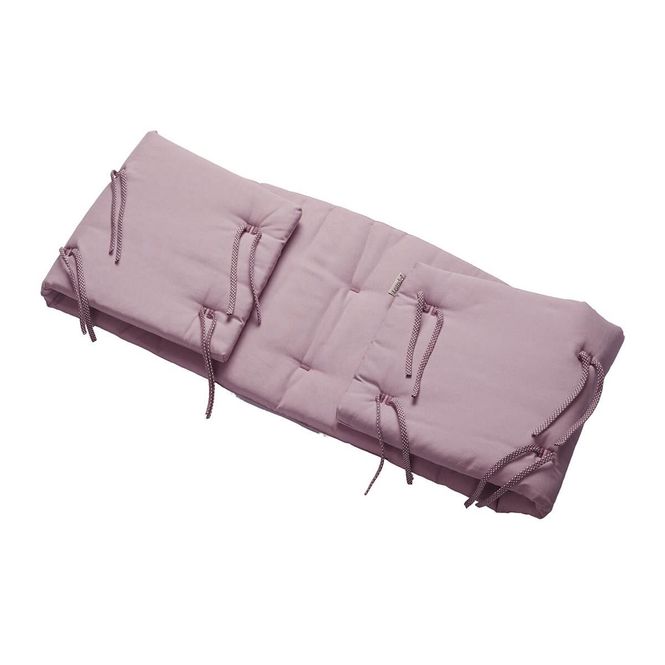 Hovedbilde Leander Classic Kantbeskyttelse til Babyseng rosa