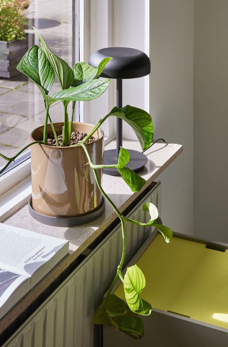 Hübsch Era Potte Brun 2 stk