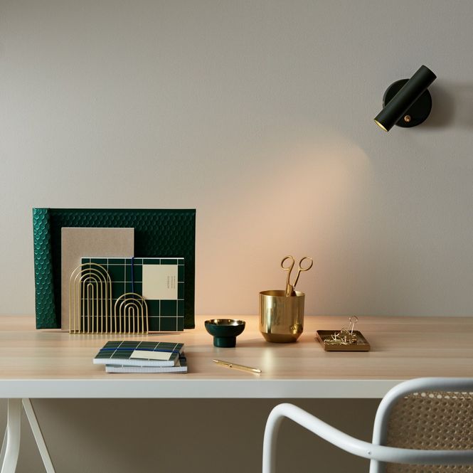 Hovedbilde Belid Slender Vegglampe Hvit