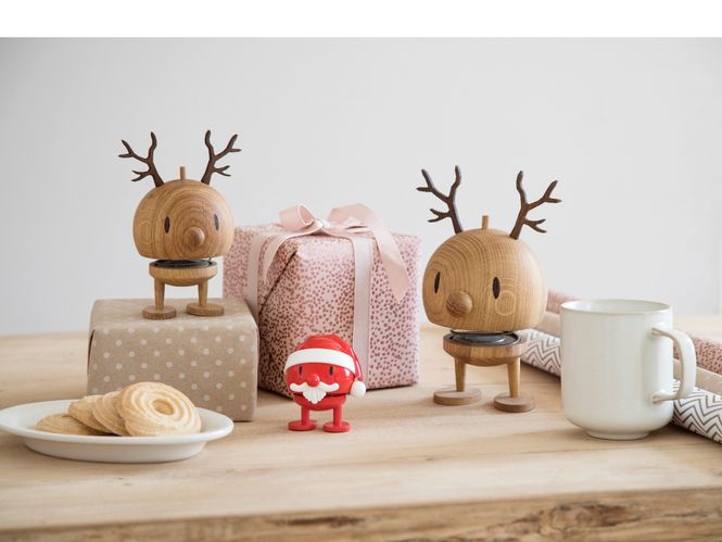 Hovedbilde Hoptimist Santa Rød 8 cm