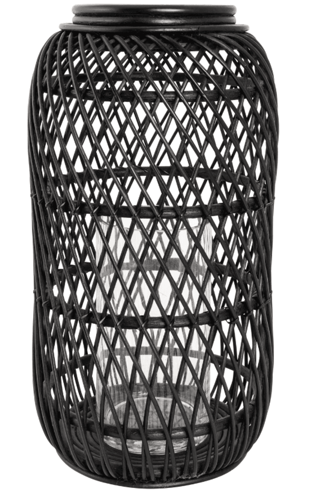 Halvor Bakke Lombok Rotting Lyslykt H45 Sort
