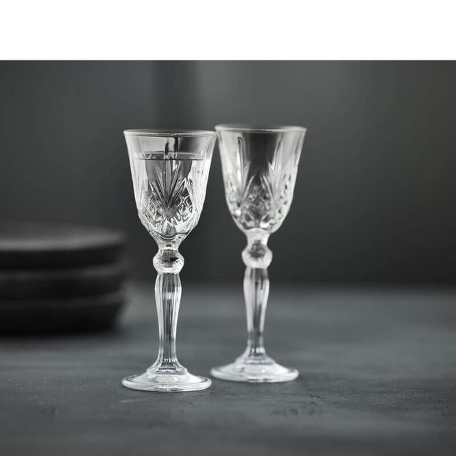 Hovedbilde Lyngby Glas Krystal Melodia Snapseglass 5 cl 4 ...