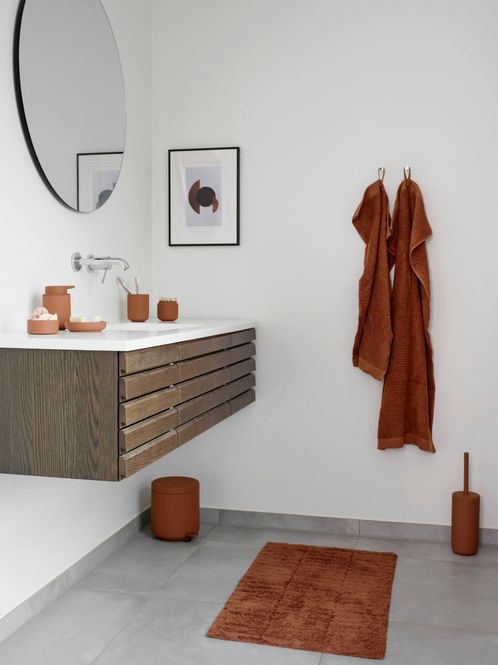 Hovedbilde Zone Denmark Ume Toalettbørste Terracotta