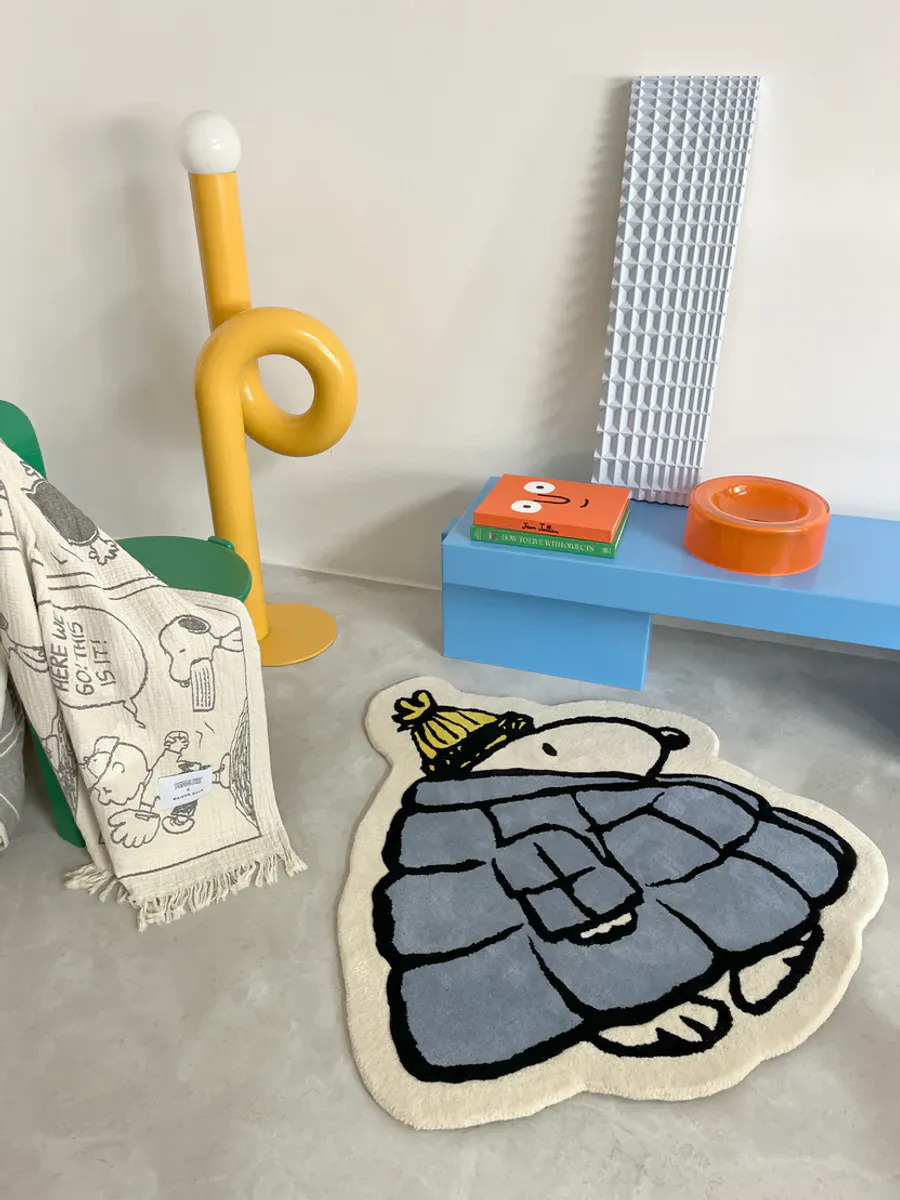 Maison Deux Peanuts Pledd Comic Baseball