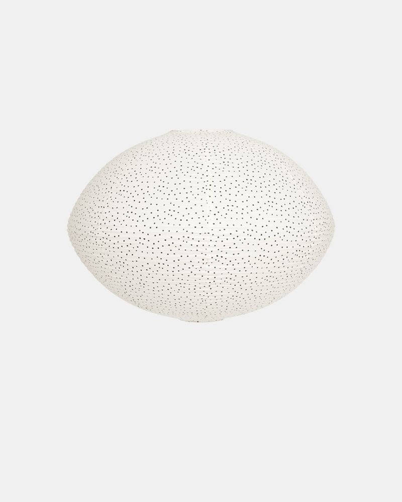 OYOY Moyo Lampeskjerm H58 cm Offwhite/Sort