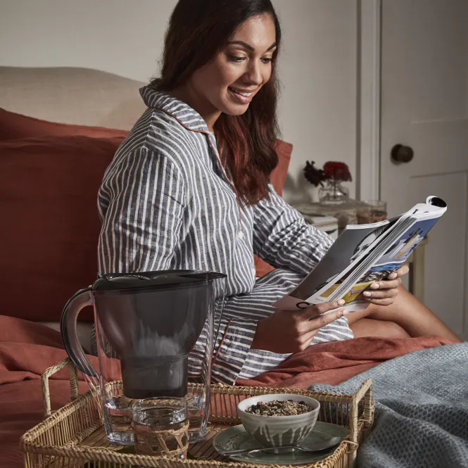 Hovedbilde Brita Marella kanne med filter grå 2,4 l