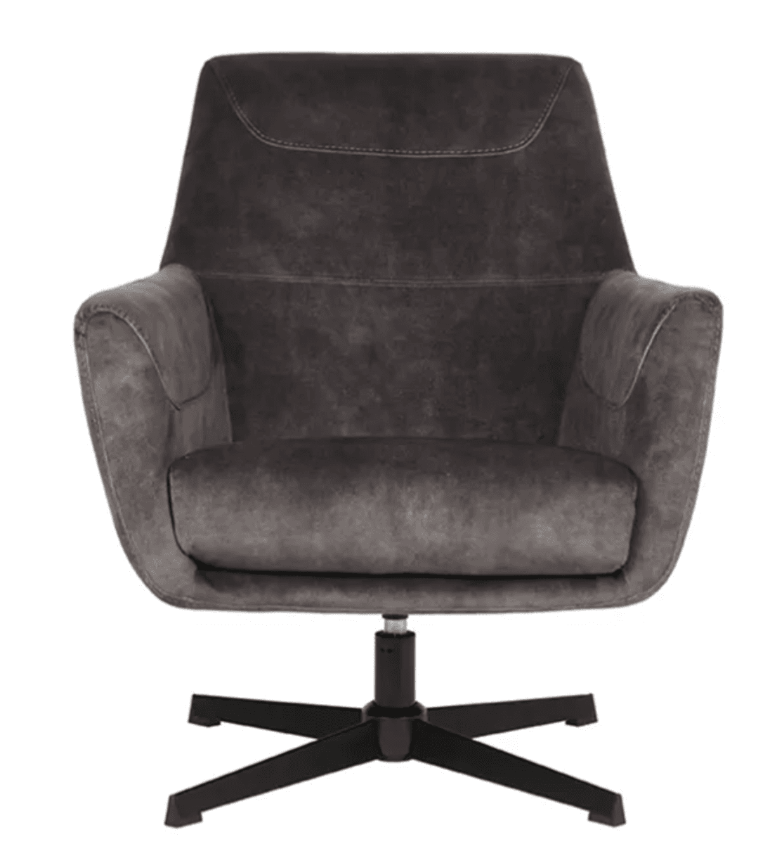 Trend Collection Toby Lounge Chair – Antracit Velour