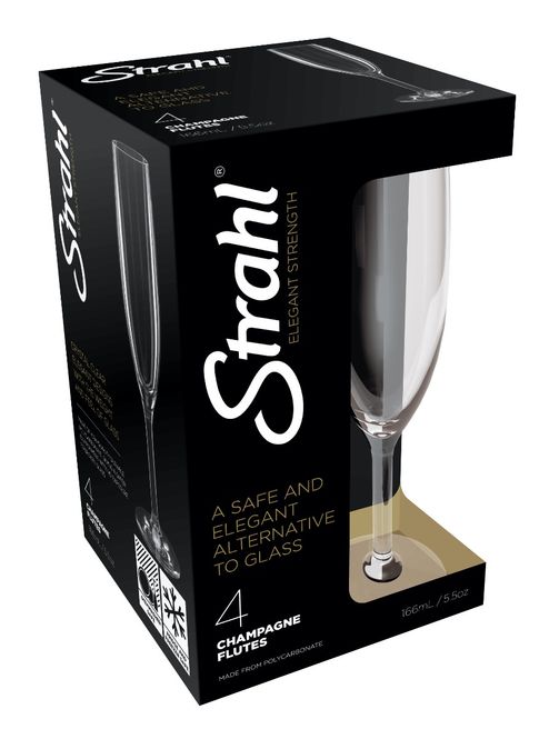 Hovedbilde Strahl Champagneglass 4pk