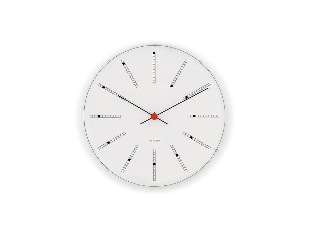 Arne Jacobsen Bankers veggklokke 16 cm