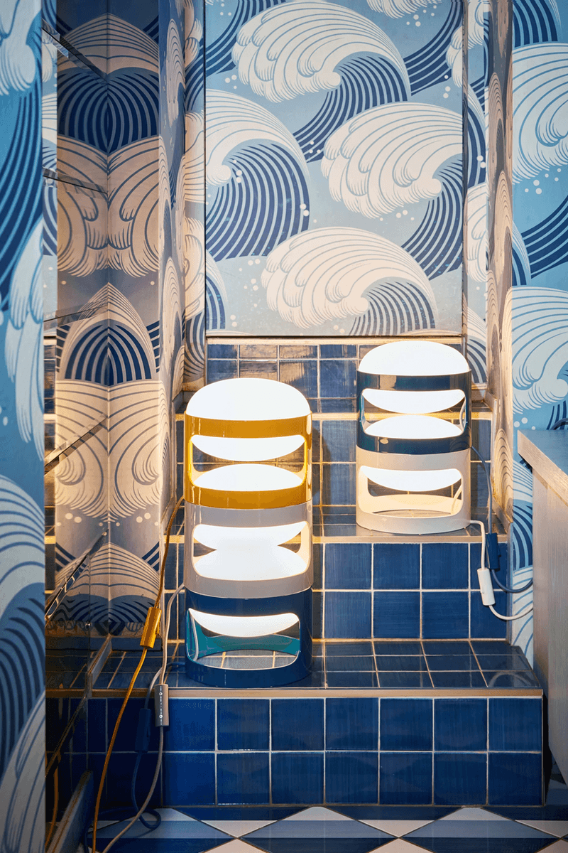 Kartell Kd28 Lampe Hvit