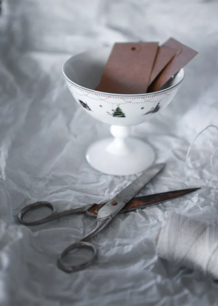 Wik & Walsøe Julemorgen Story Dessertskål med Stett