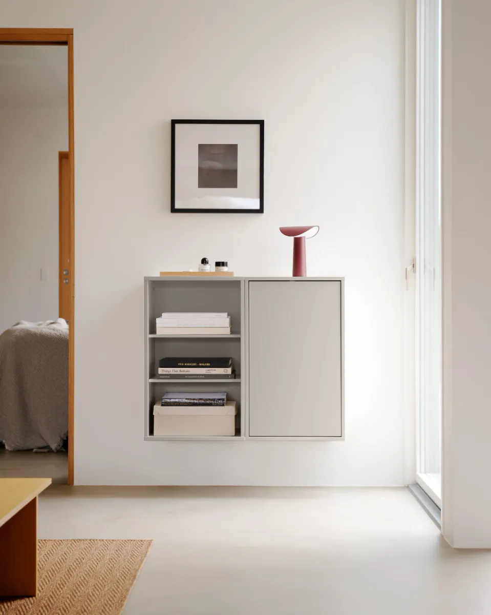 ReCollector Veggskap Silver Cloud Grey