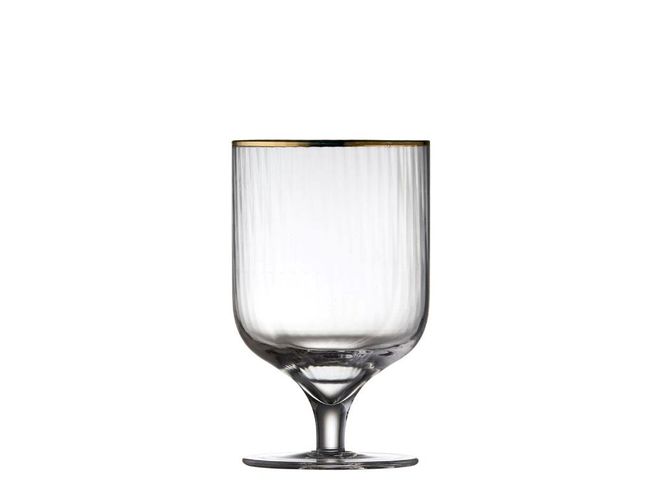 Hovedbilde Lyngby Glass Palermo Gold Vinglass 30 cl 4-pk