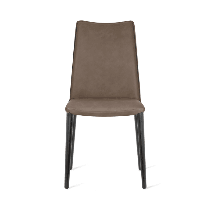 Hovedbilde Fay Stol Matt svart ask / Cognac