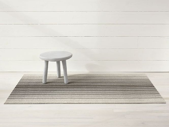 Hovedbilde Chilewich Dørmatte Block Stripe Taupe Stor