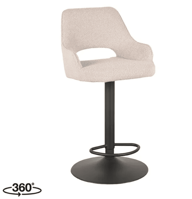 Hovedbilde Trend Collection FeR Barstol Natural Touch Bouclé
