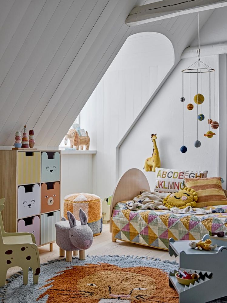 Bloomingville MINI Ibber Stol Grå