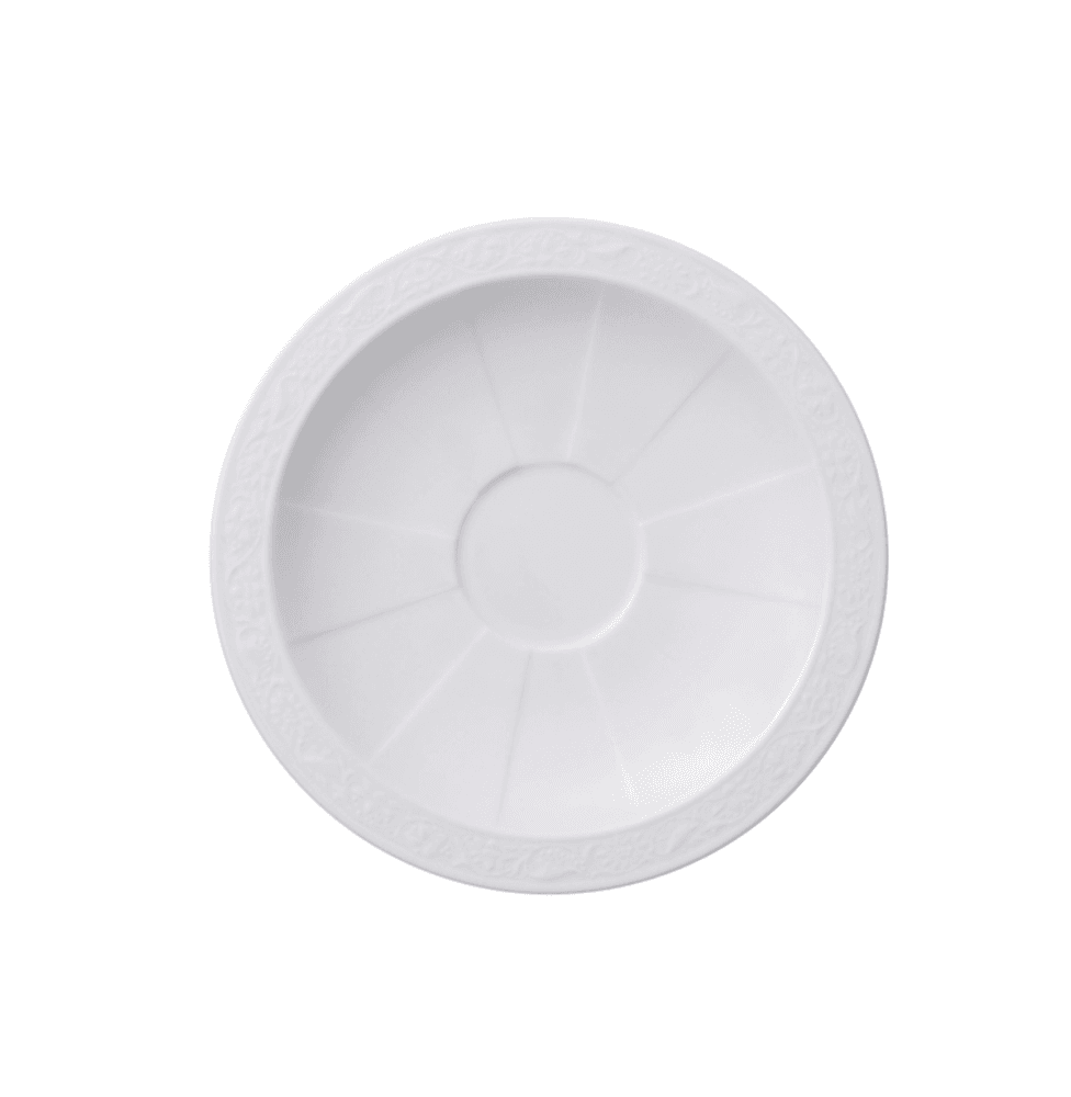 Villeroy & Boch White Pearl Skål til Kaffekopp 16 cm