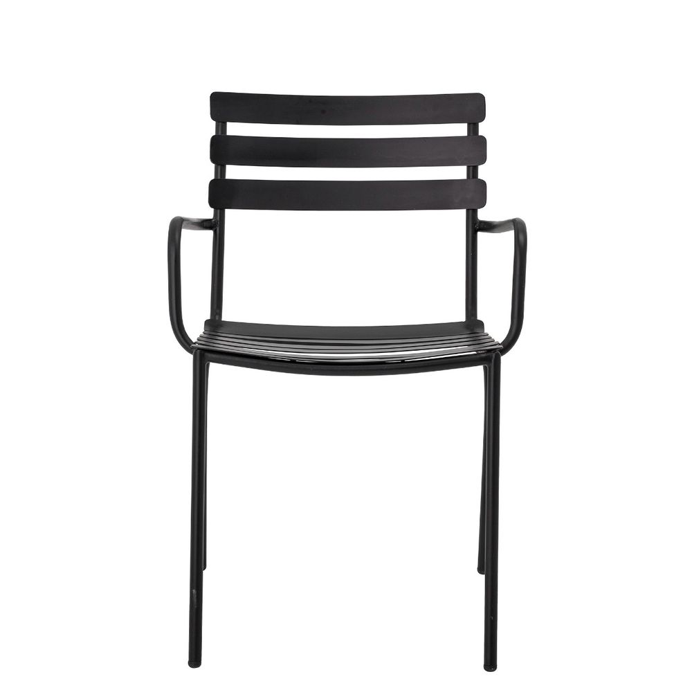 Bloomingville Monsi Utestol Sort 4 stk