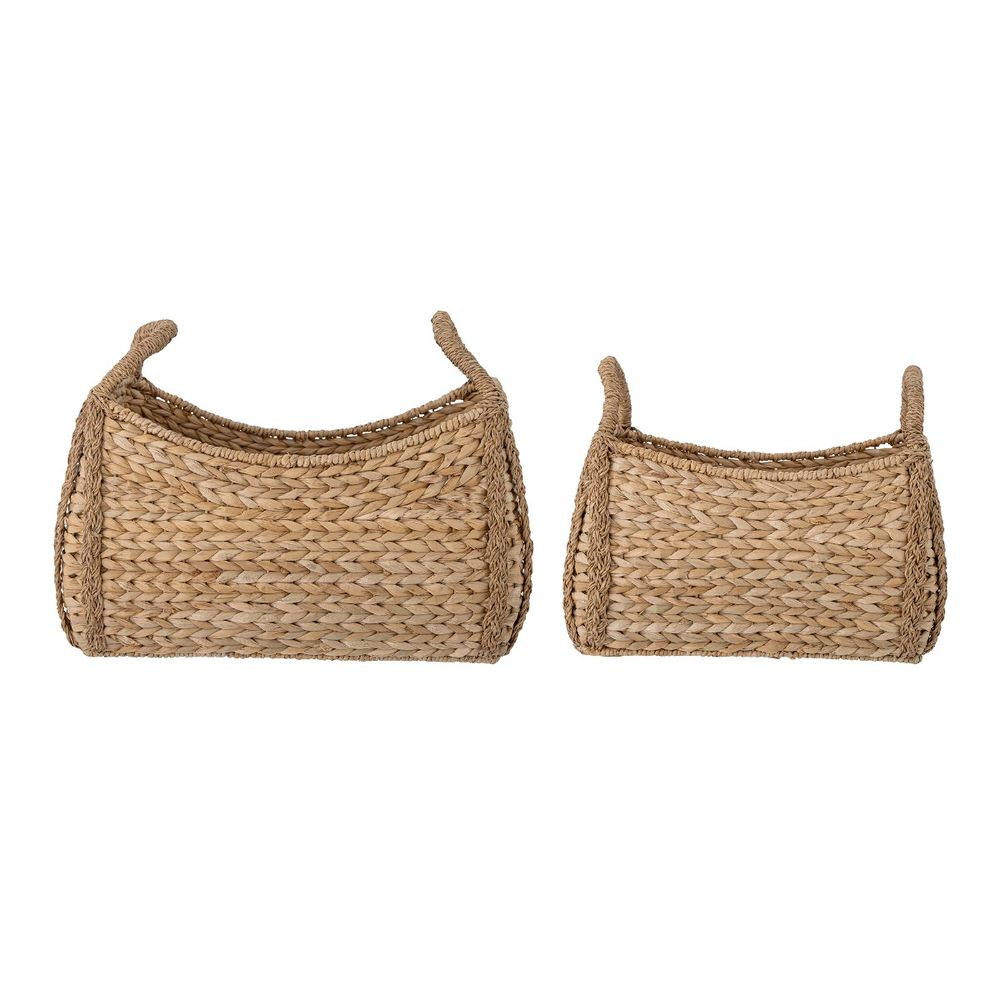 Bloomingville Selma Kurv Natur 2 stk