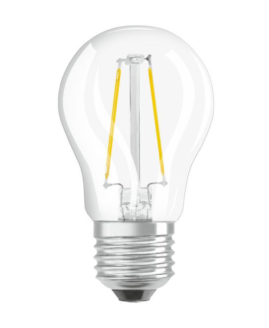 Hovedbilde Osram Lyspære LED P15 E27, klar, Krone