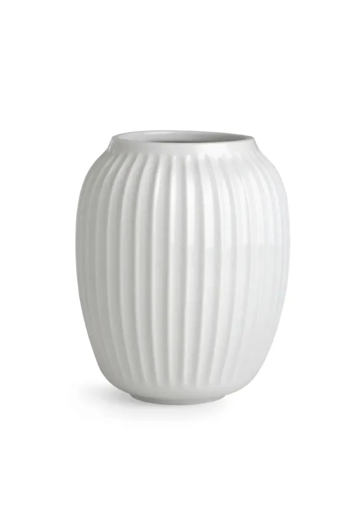 Kähler Hammershøi Vase Hvit 21 cm