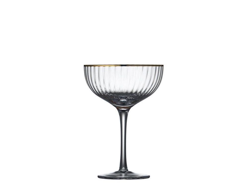Lyngby Glass Palermo Gold Cocktailglass 4-pk 31,5 cl
