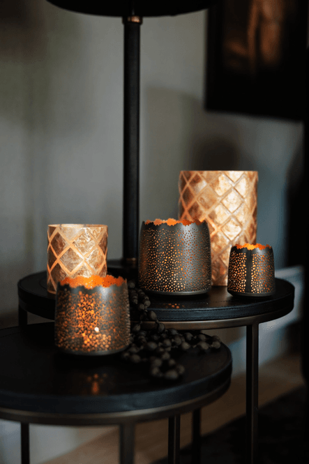 Hovedbilde Halvor Bakke Varca Rutet Telysholder Bronse