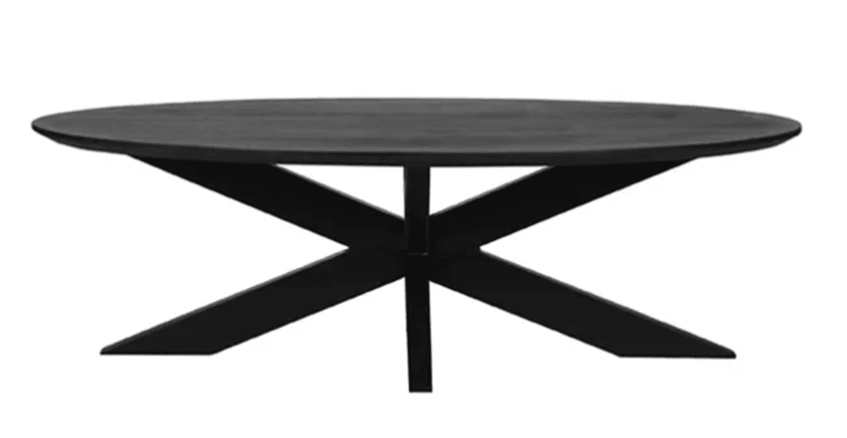Trend Collection Zion Sofabord Svart 130 cm