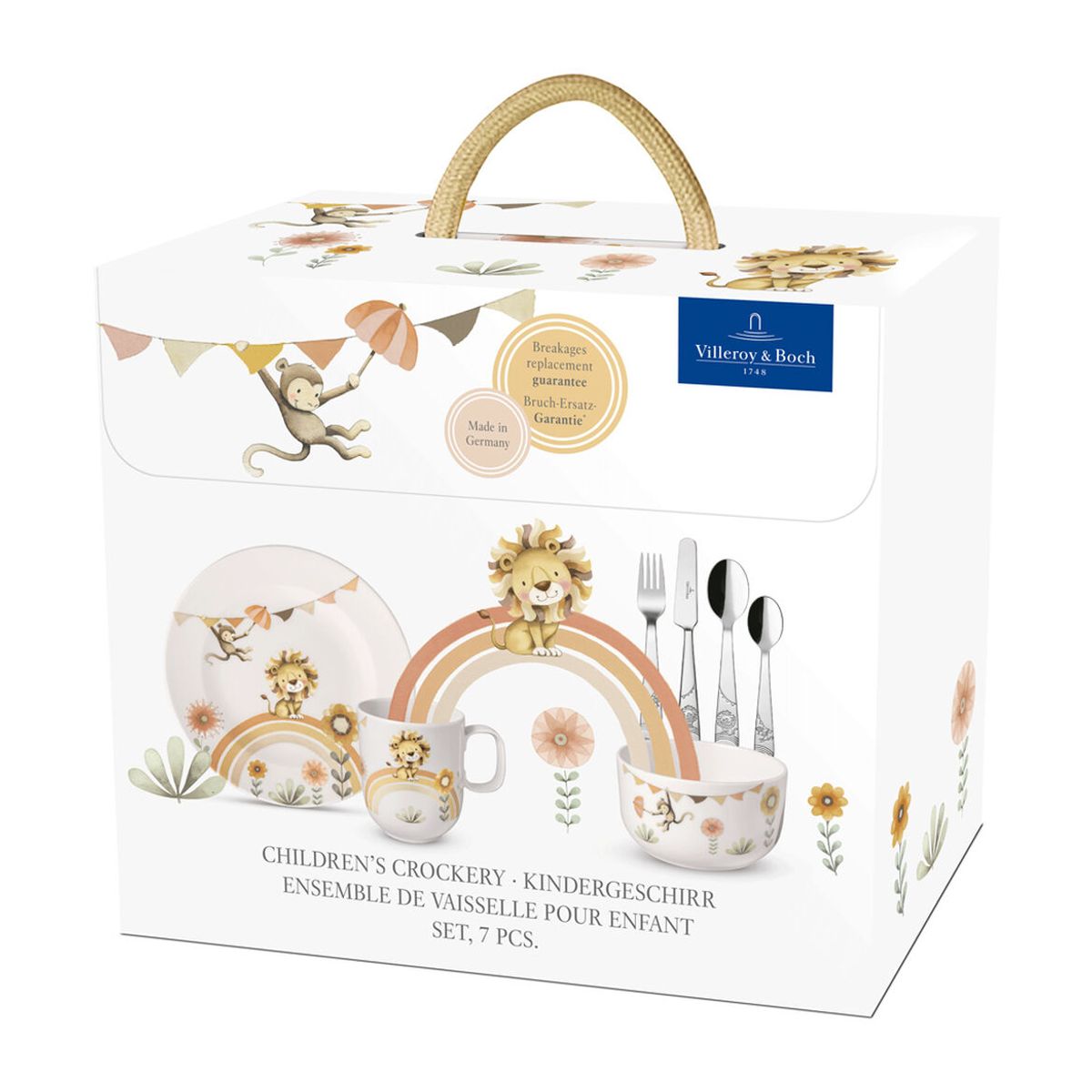 Villeroy & Boch Roar Like a Lion Barneservise 7 deler