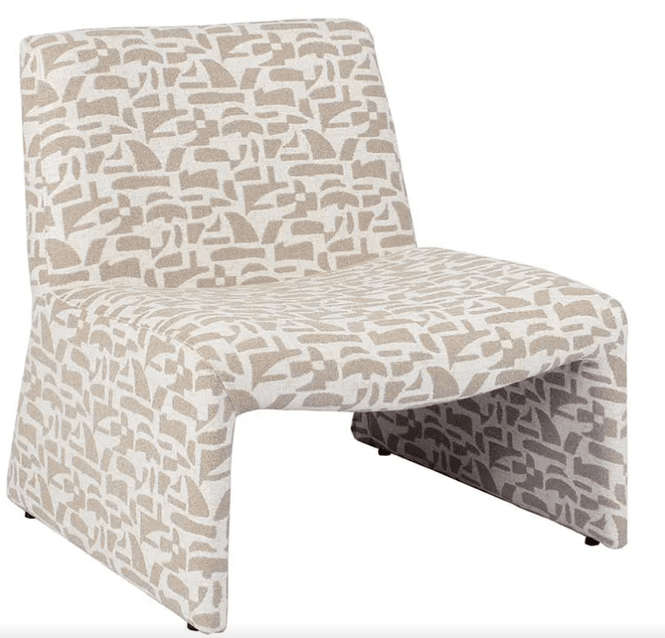 Hovedbilde Trend Collection Georgia Lenestol Mønstret Sand