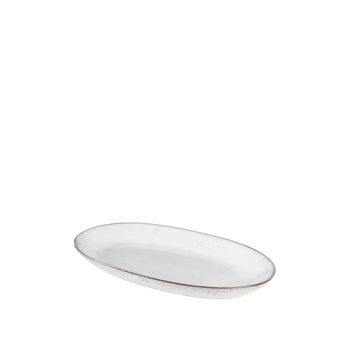 Broste Copenhagen Nordic Sand Oval Tallerken L30 cm