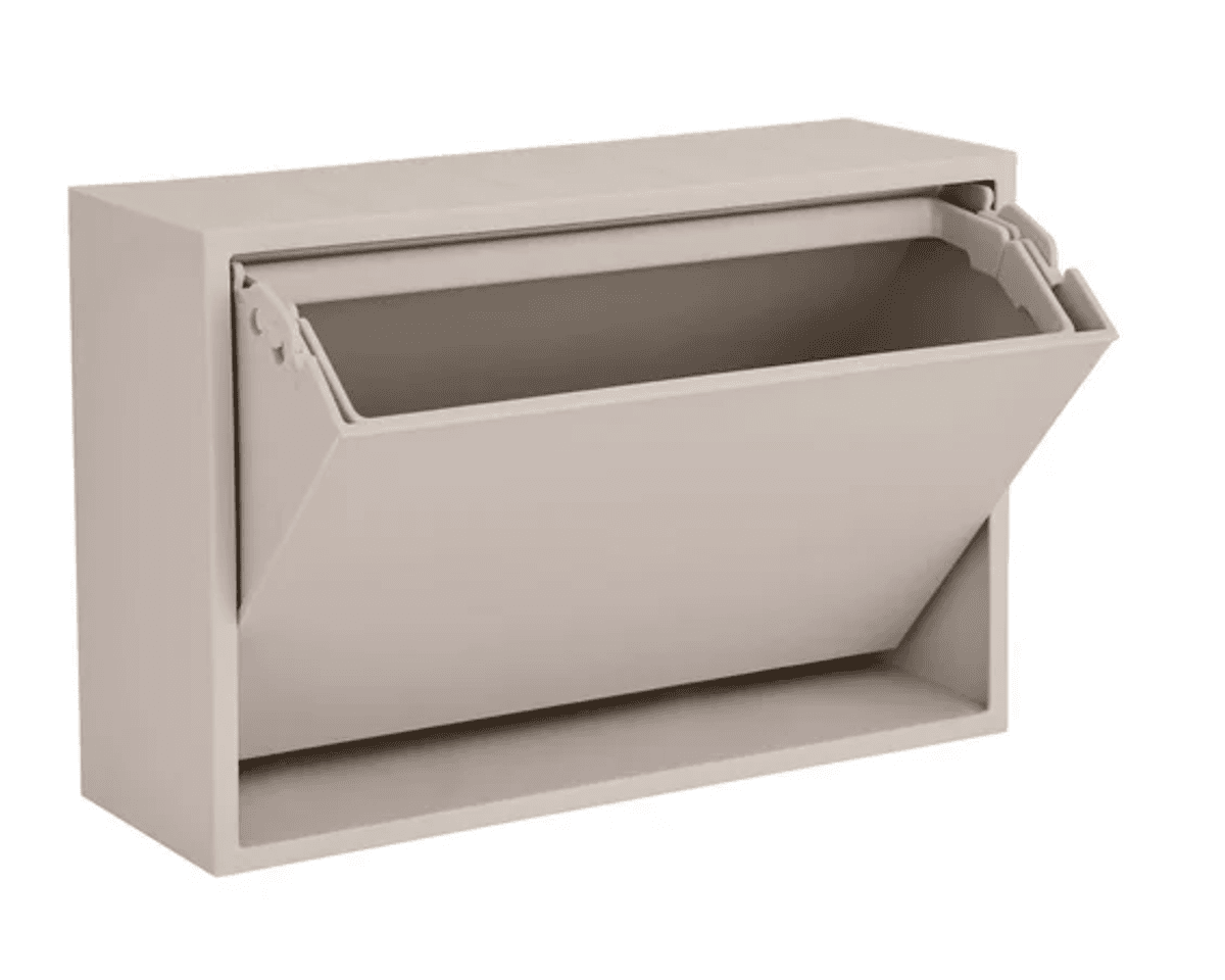 Mini ReCollector Oppbevaringsboks – Silver Cloud Grey