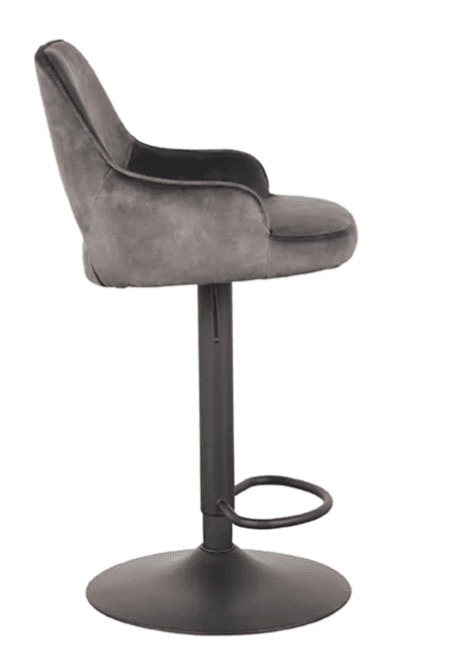 Hovedbilde Trend Collection FeR Barstol Antrasitt Velour