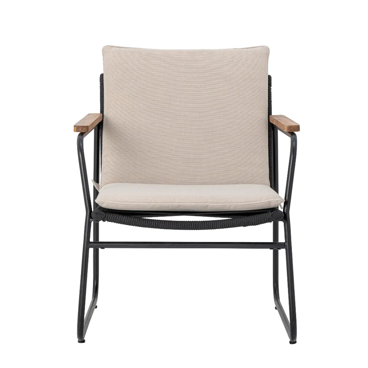 Bloomingville Hampton Loungestol Sort