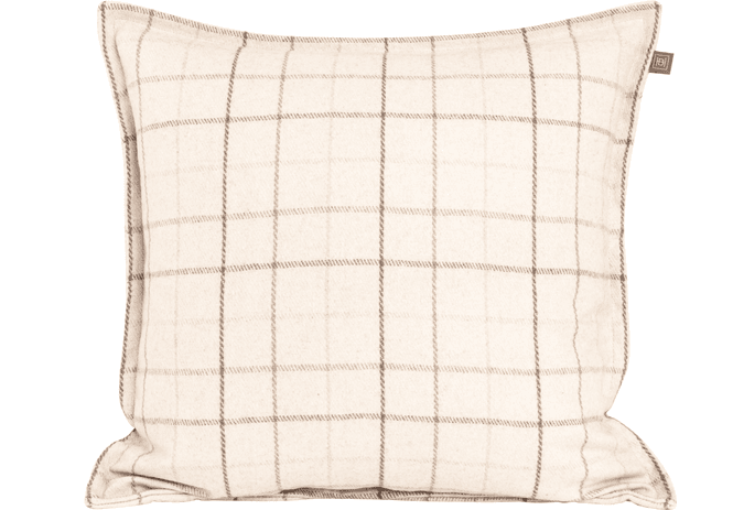Hovedbilde Halvor Bakke Bisho putetrekk 50x50 Offwhite/Brun