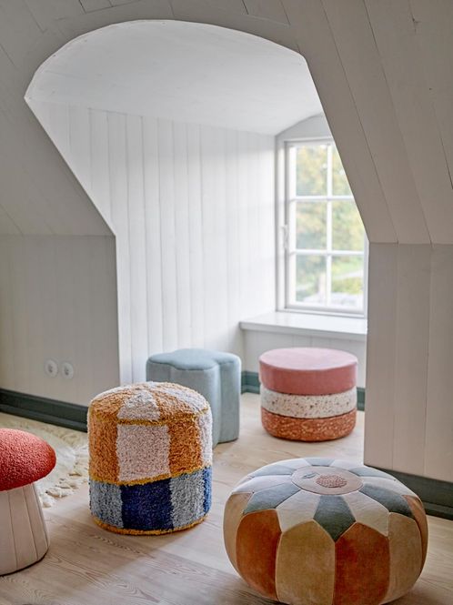 Hovedbilde Bloomingville MINI Kio Puff Blå