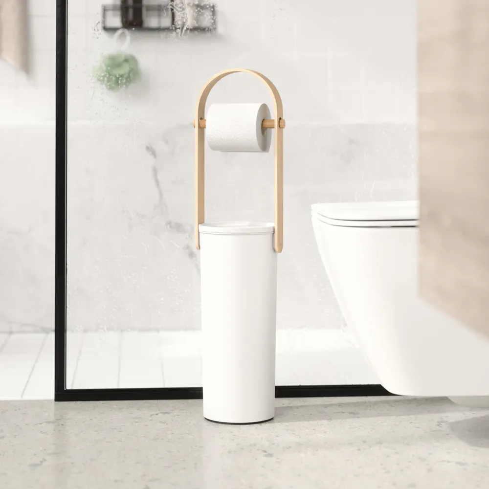 Umbra Bellwood Toalettrullholder Hvit/Natur
