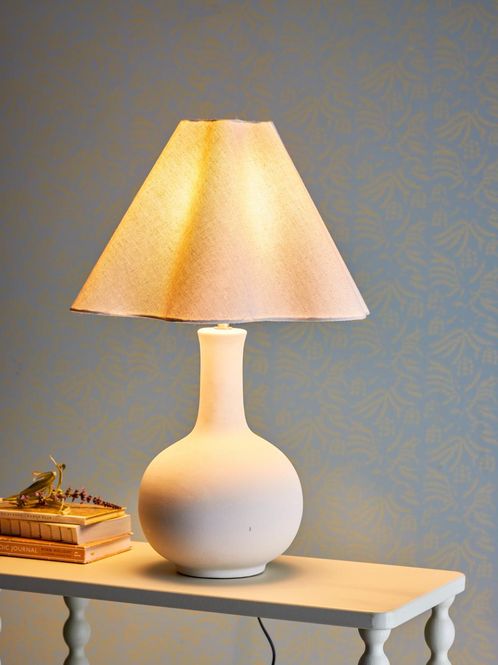 Hovedbilde Bloomingville Heide Bordlampe Hvit