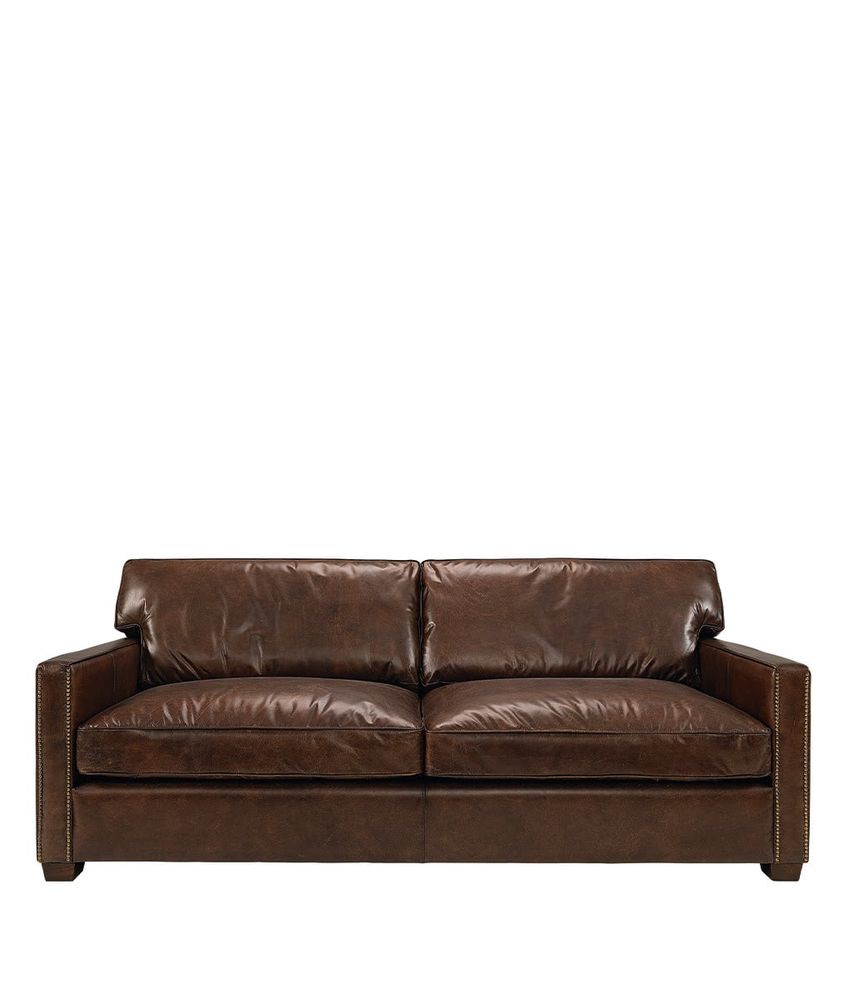 Artwood Viscount Sofa Skinn Leather Vintage Cigar 2-seter