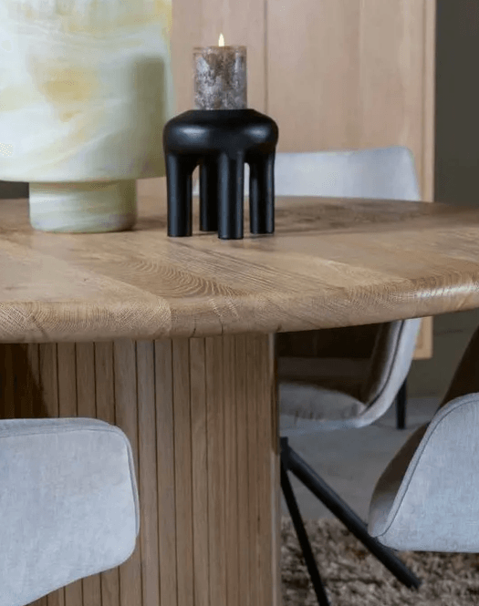 Hovedbilde Trend Collection Wilmington Spisebord Natur Rund ...