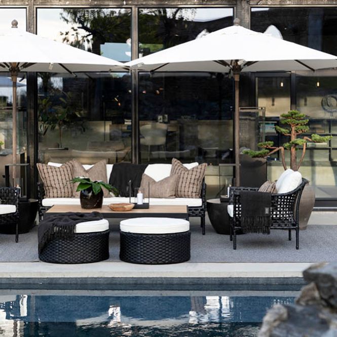 Hovedbilde Artwood Santa Monica Loungestol Classic Black