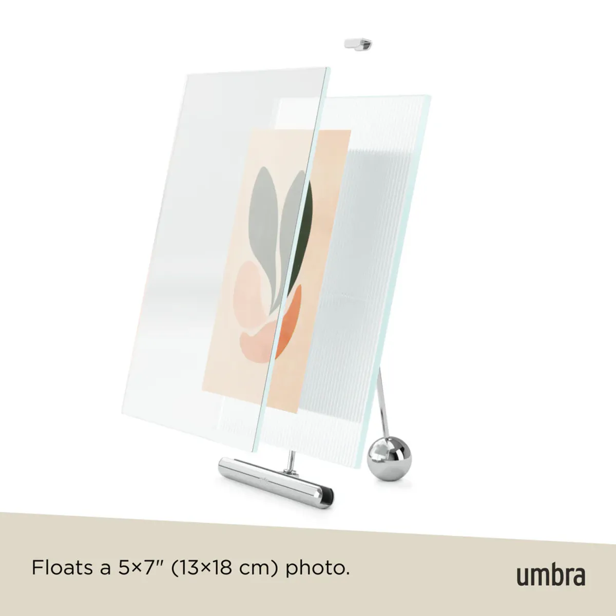 Umbra Flute Bilderamme 20x23cm Krom