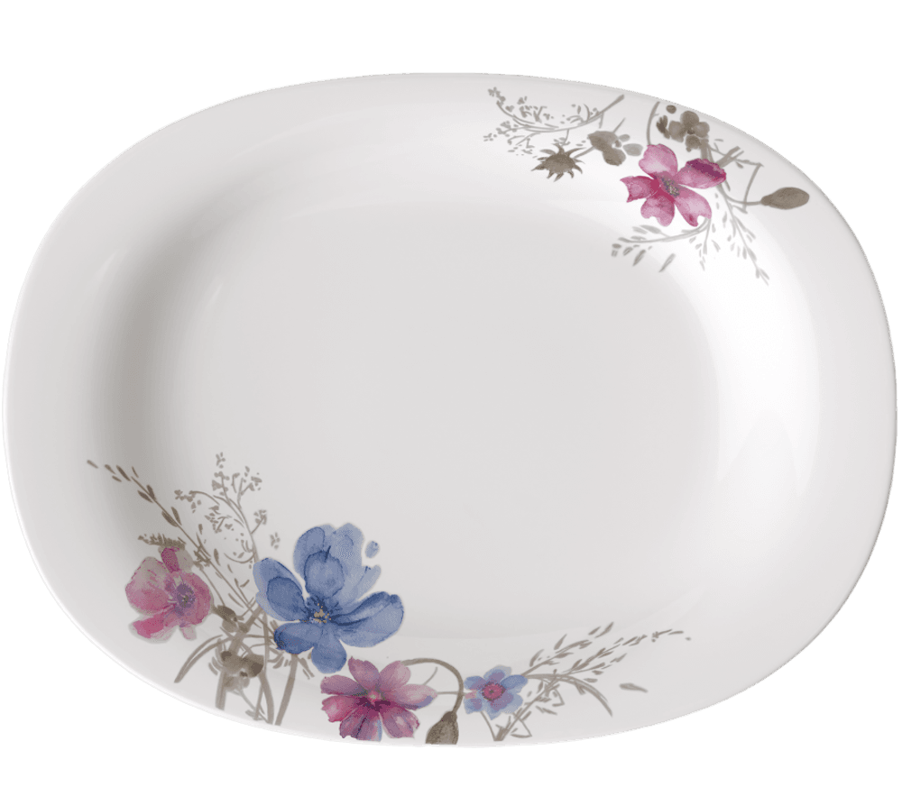 Villeroy & Boch Mariefleur Gris Basic Serveringsfat 34 x 26 cm
