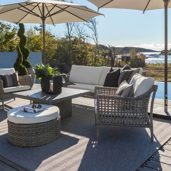 Hovedbilde Artwood Santa Monica Loungestol Classic Grey