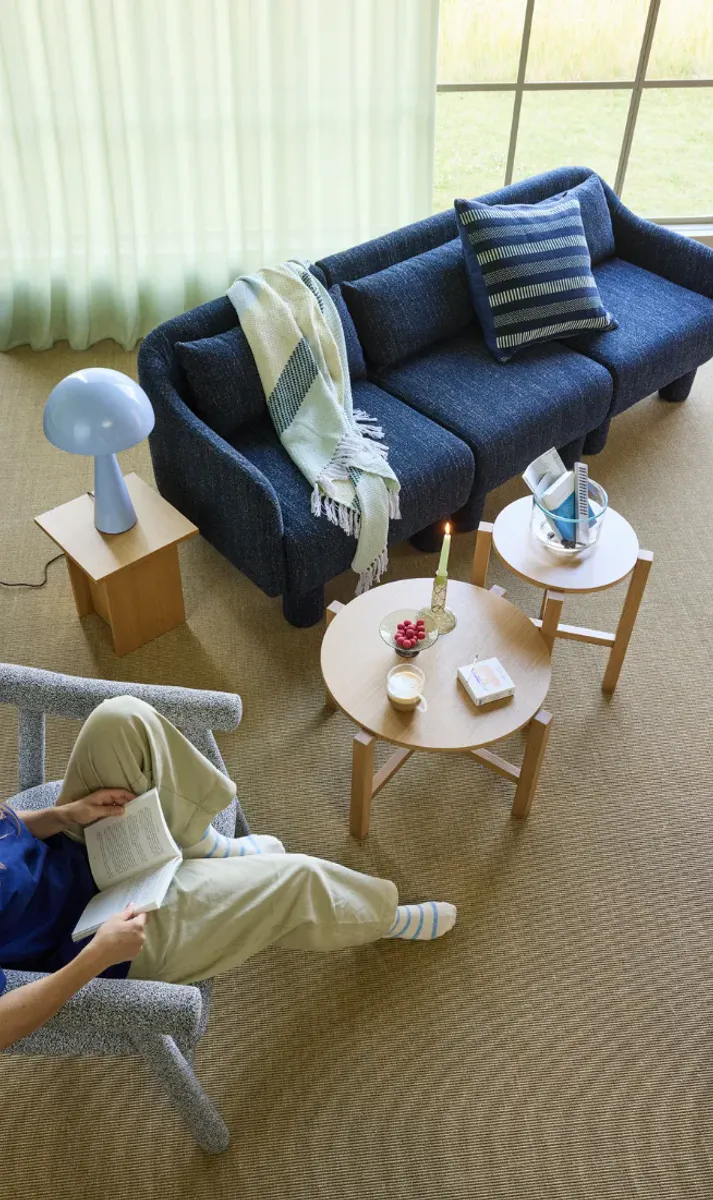 Hübsch Elegance Sofa Mørk Blå