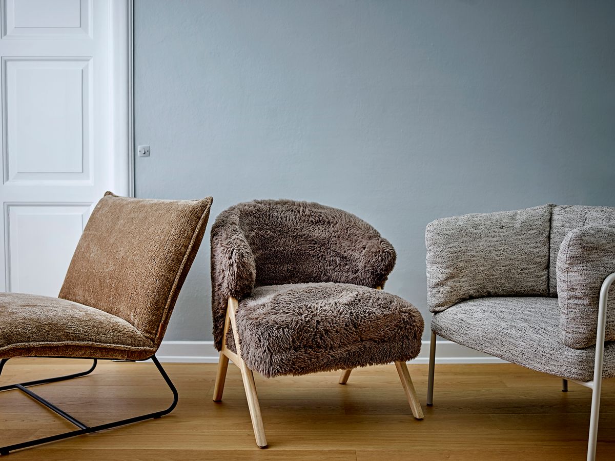 Bloomingville Camino Loungestol Brun