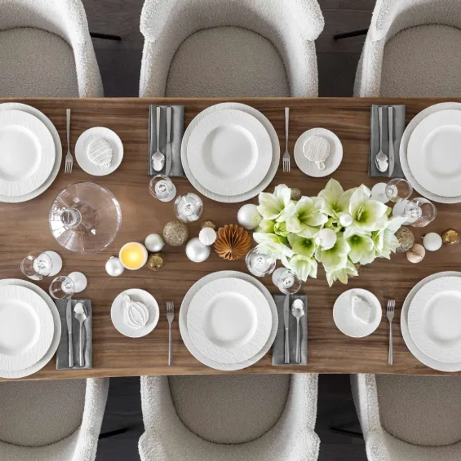 Hovedbilde  Villeroy & Boch Manufacture Rock Blanc Asjett 16 ...