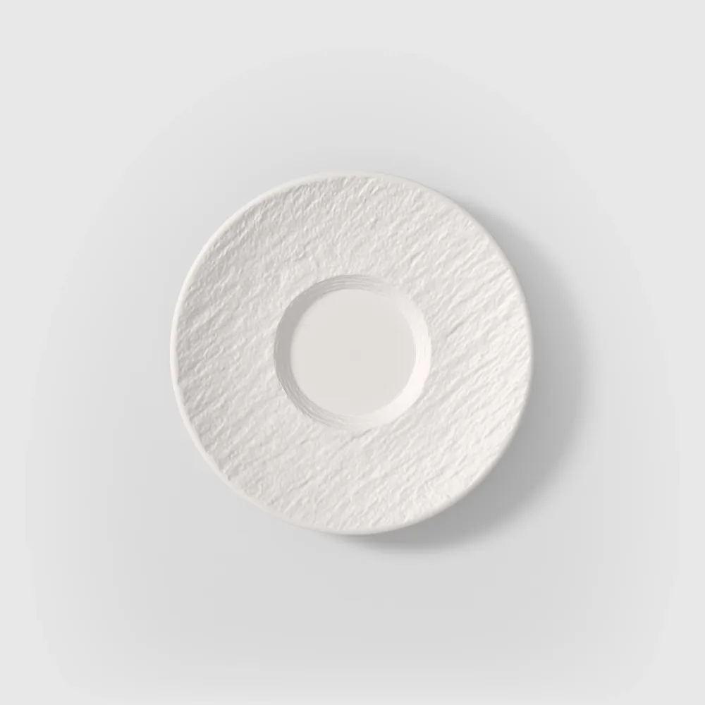 Villeroy & Boch Manufacture Rock Blanc Underskål Til Kaffekopp
